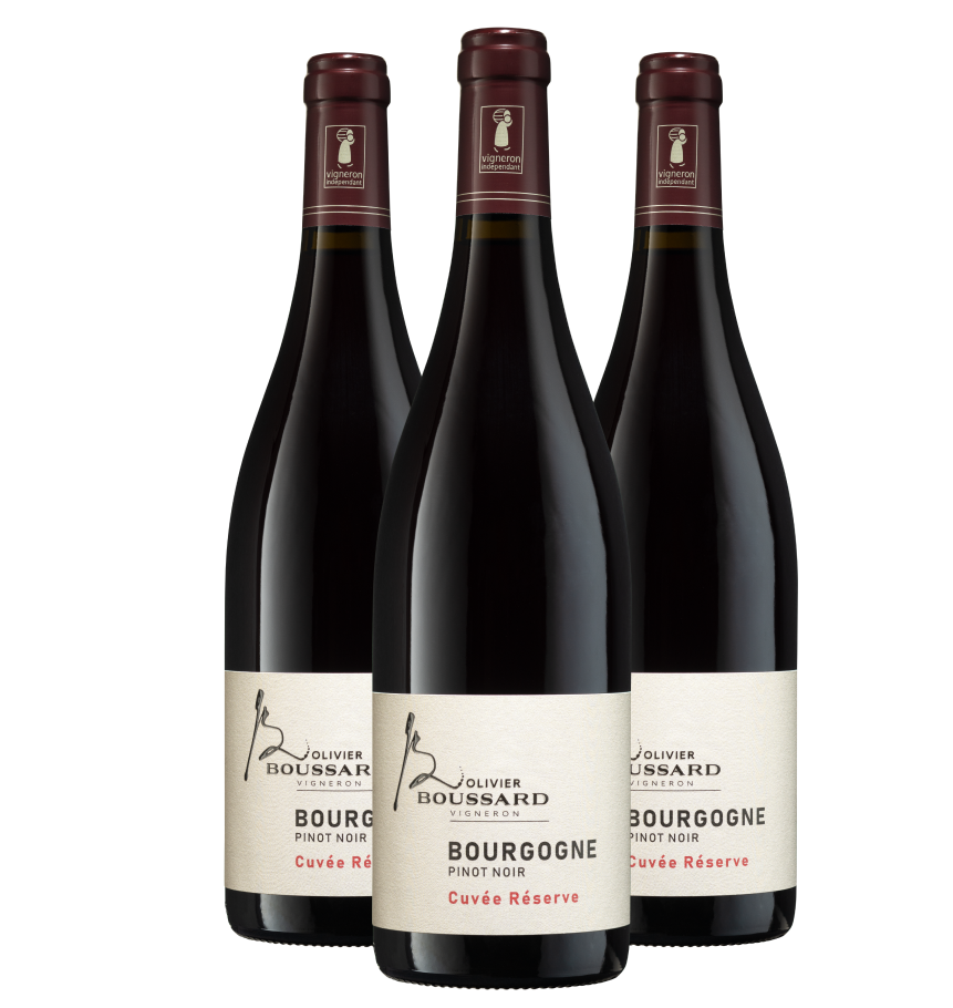 3x Bourgogne Pinot Noir